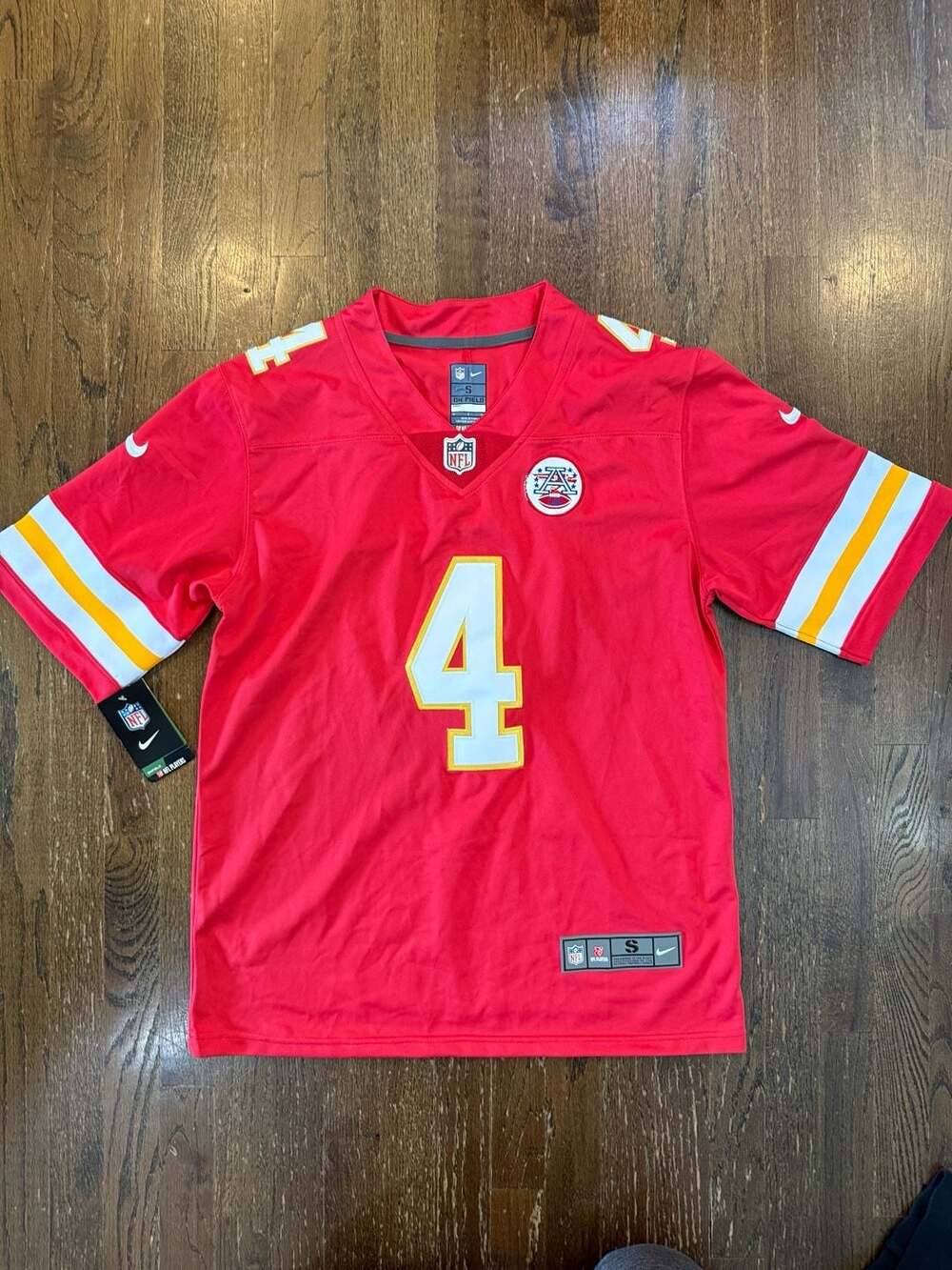 Nike Rashee Rice Kansas City Chiefs On Field Jersey Size S